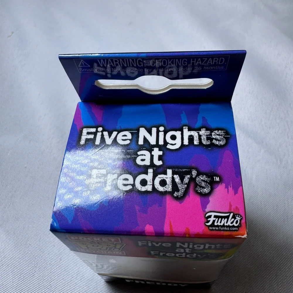 Funko Pocket Pop Keychain Five Nights at Freddys Freddy Pink Tie Dye Vinyl